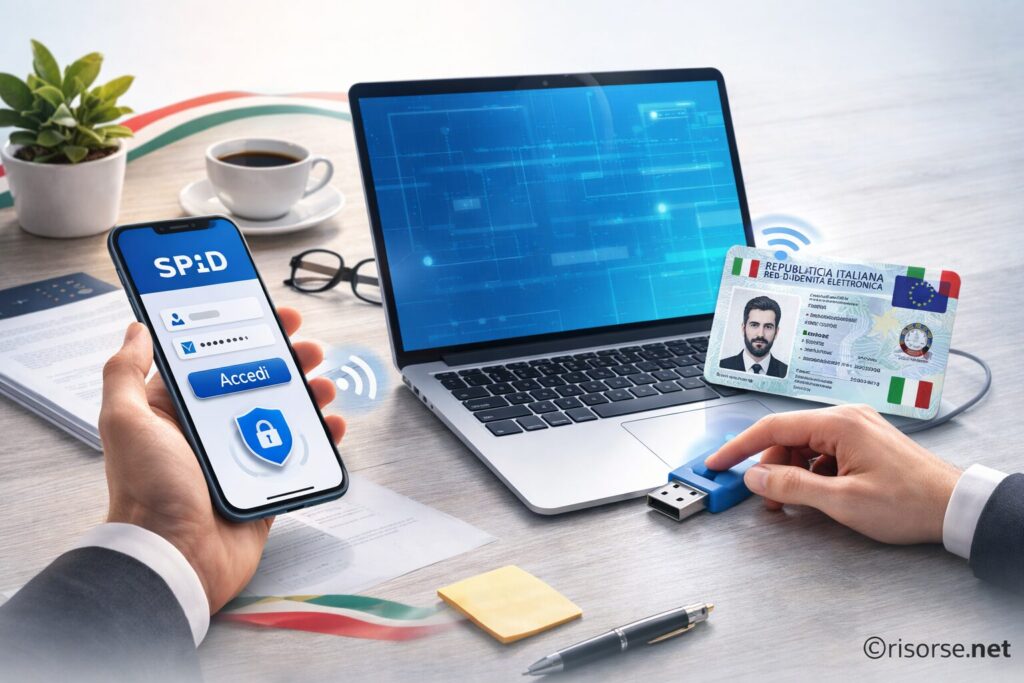 Come usare la CIE online - Foto Risai